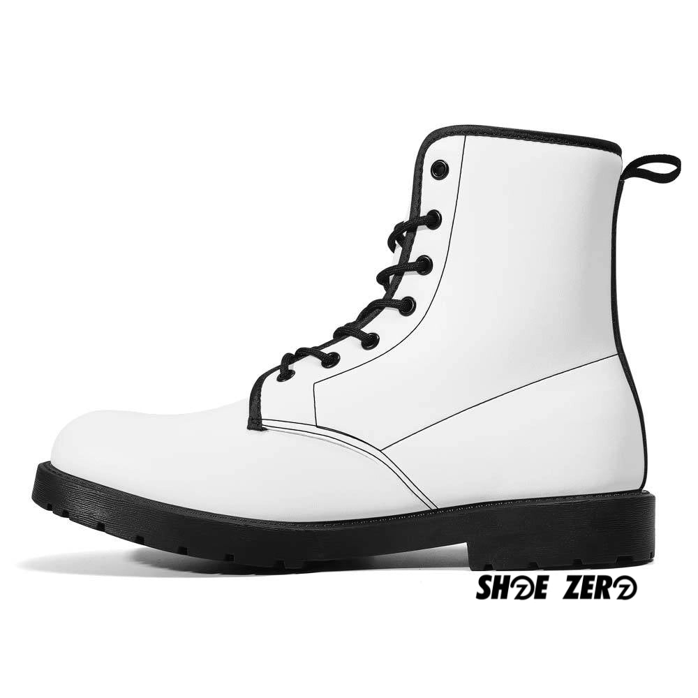 Customizable Leather Boots - Right Inside part of the shoe
