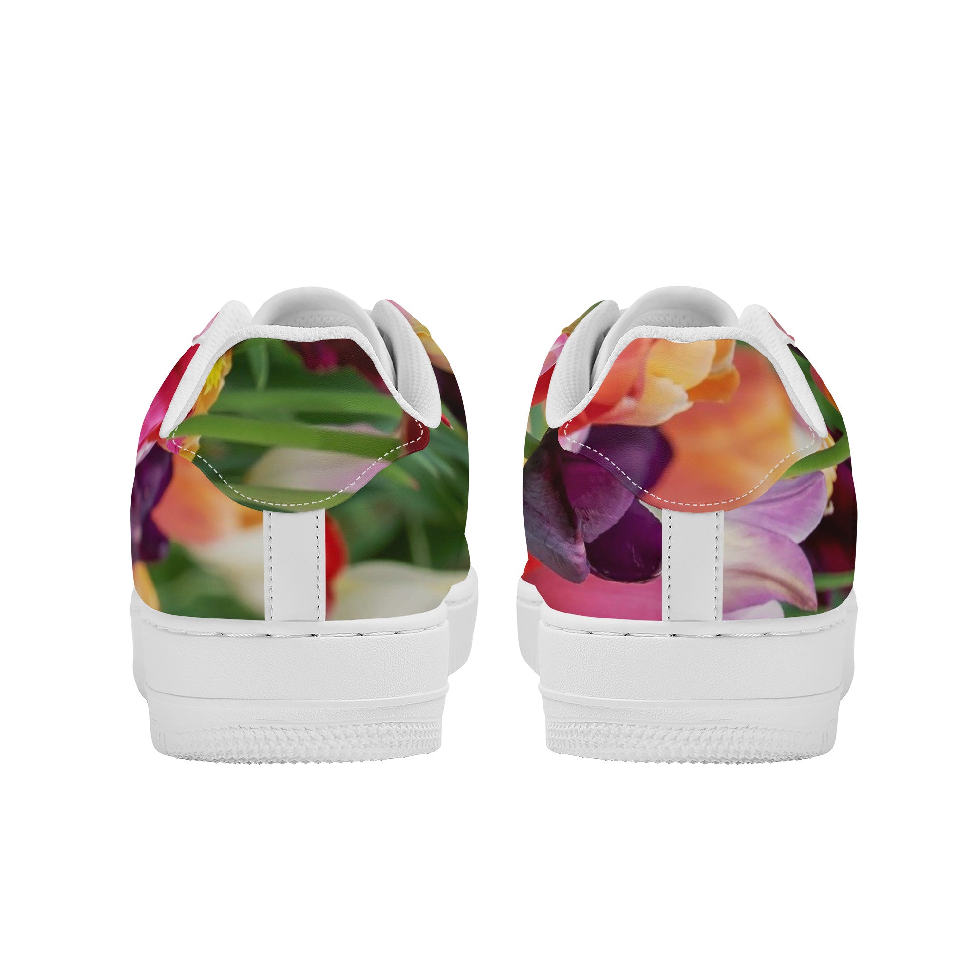 Bokay of Tulips | Low Top Customized | Shoe Zero