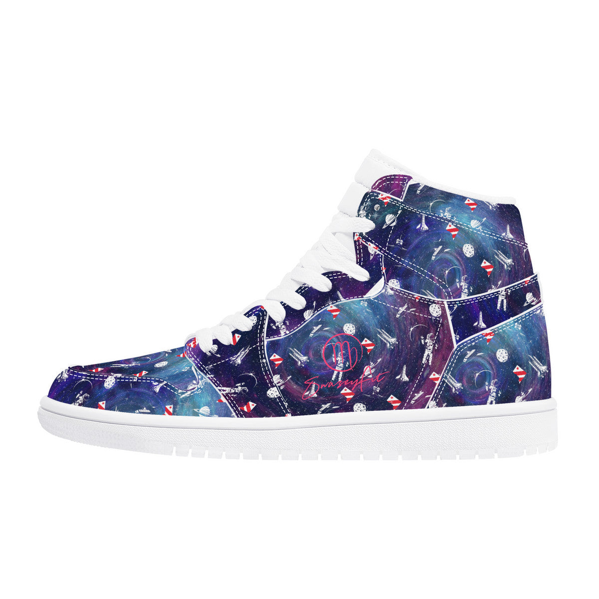 Astronaut Space | High Top Customized | Shoe Zero