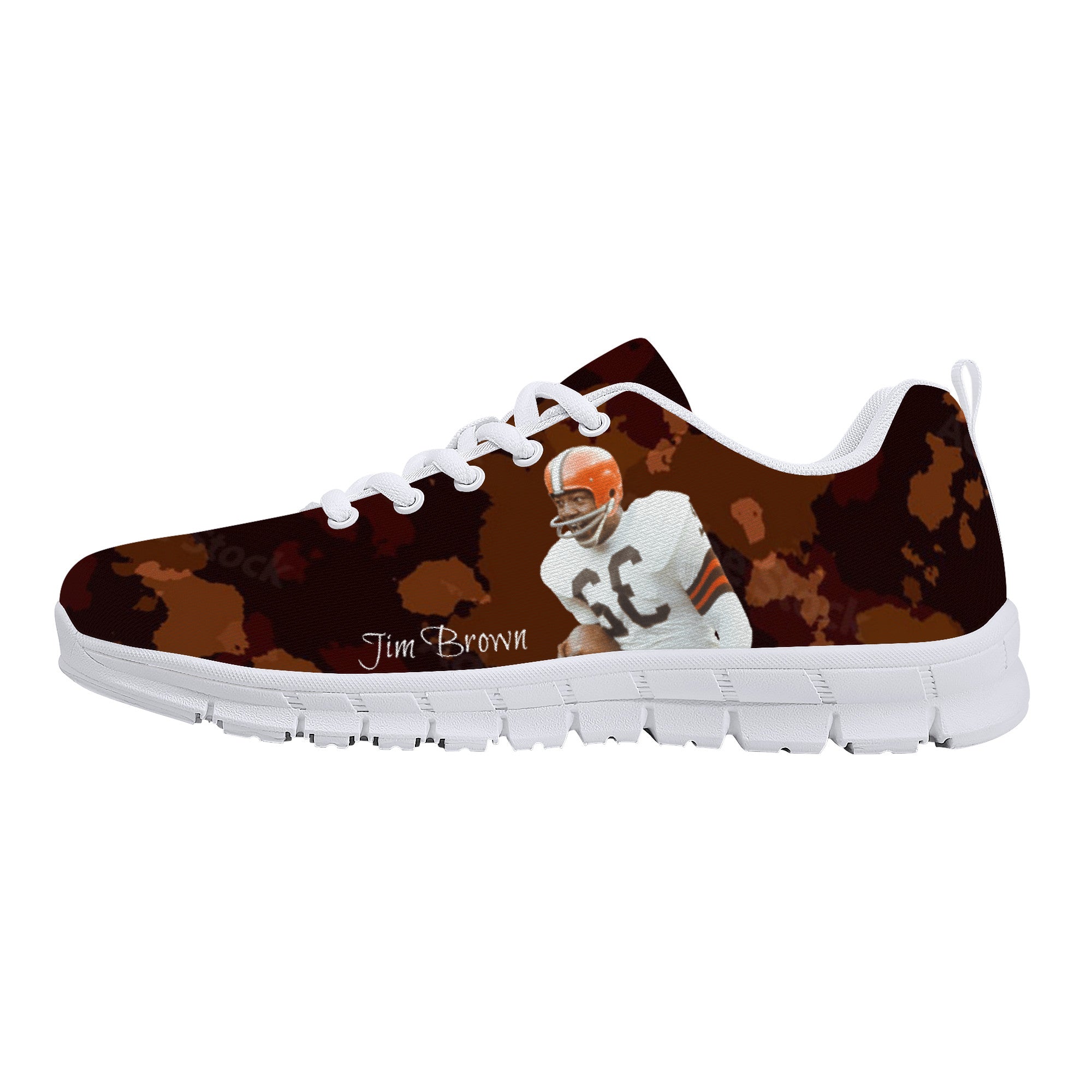 Jim Brown Legends | Low Tops Customized | Shoe Zero