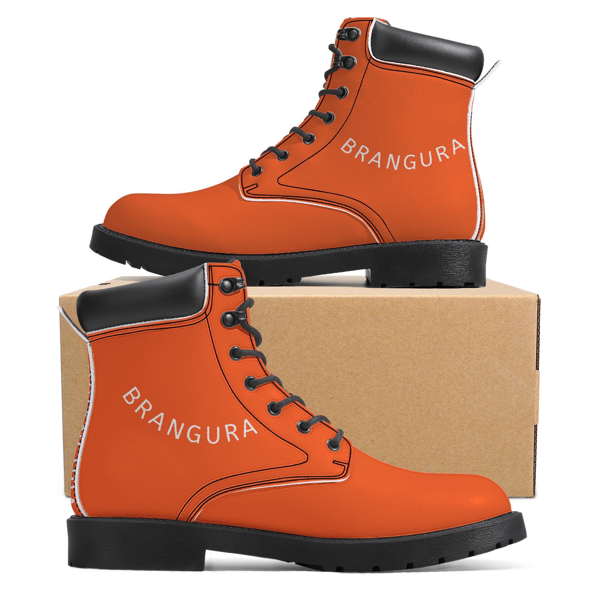 Brampor Leather Boots | Custom Branded Company Shoes | Shoe Zero