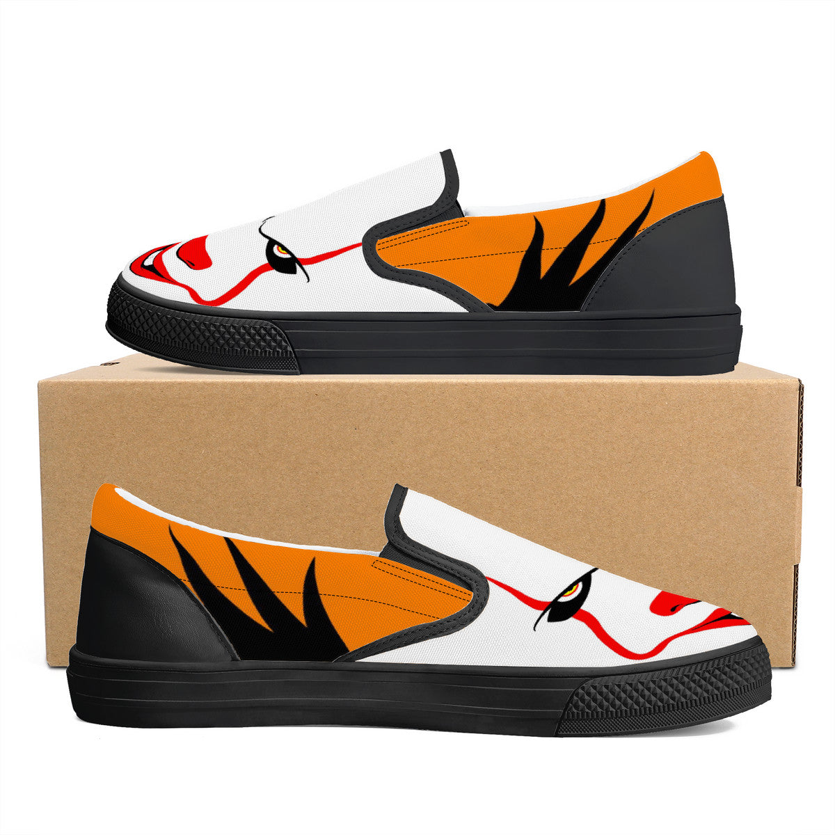 Bull Airs - Pennywise Slip on Shoe | Custom Branded Shoe | Shoe Zero