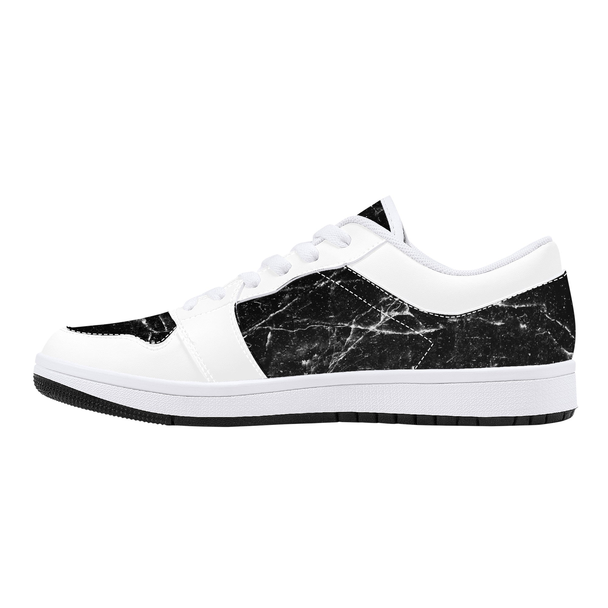 Arise Merch - "Black Granite" | Customized Low Tops | Shoe Zero