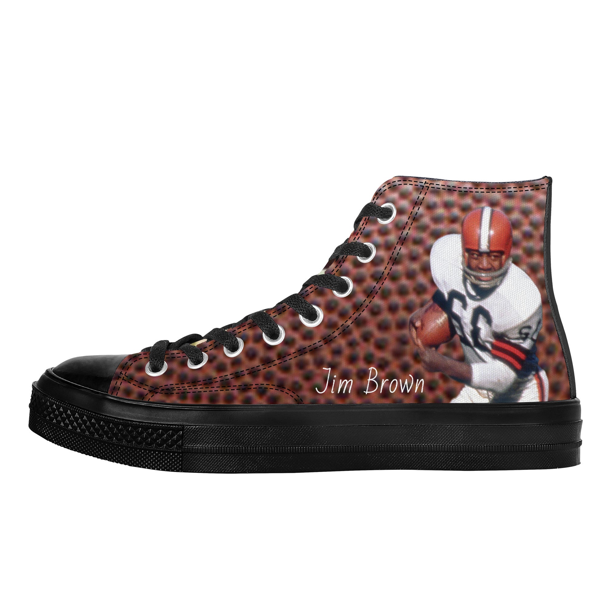 Jim Brown Legends | High Tops Customized | Shoe Zero