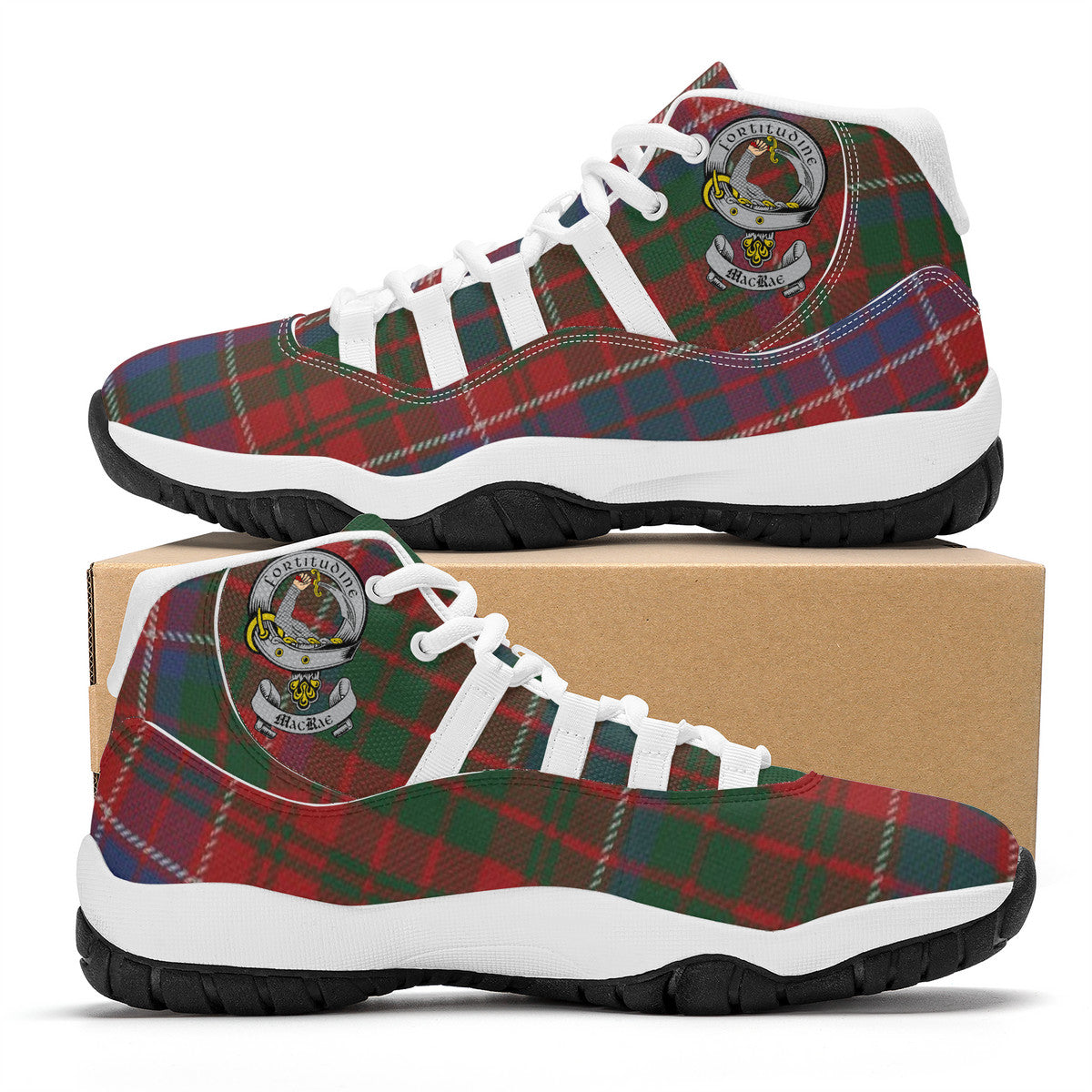 Clan Macrae | Air Retro | Custom Branded Company Shoes | Shoe Zero