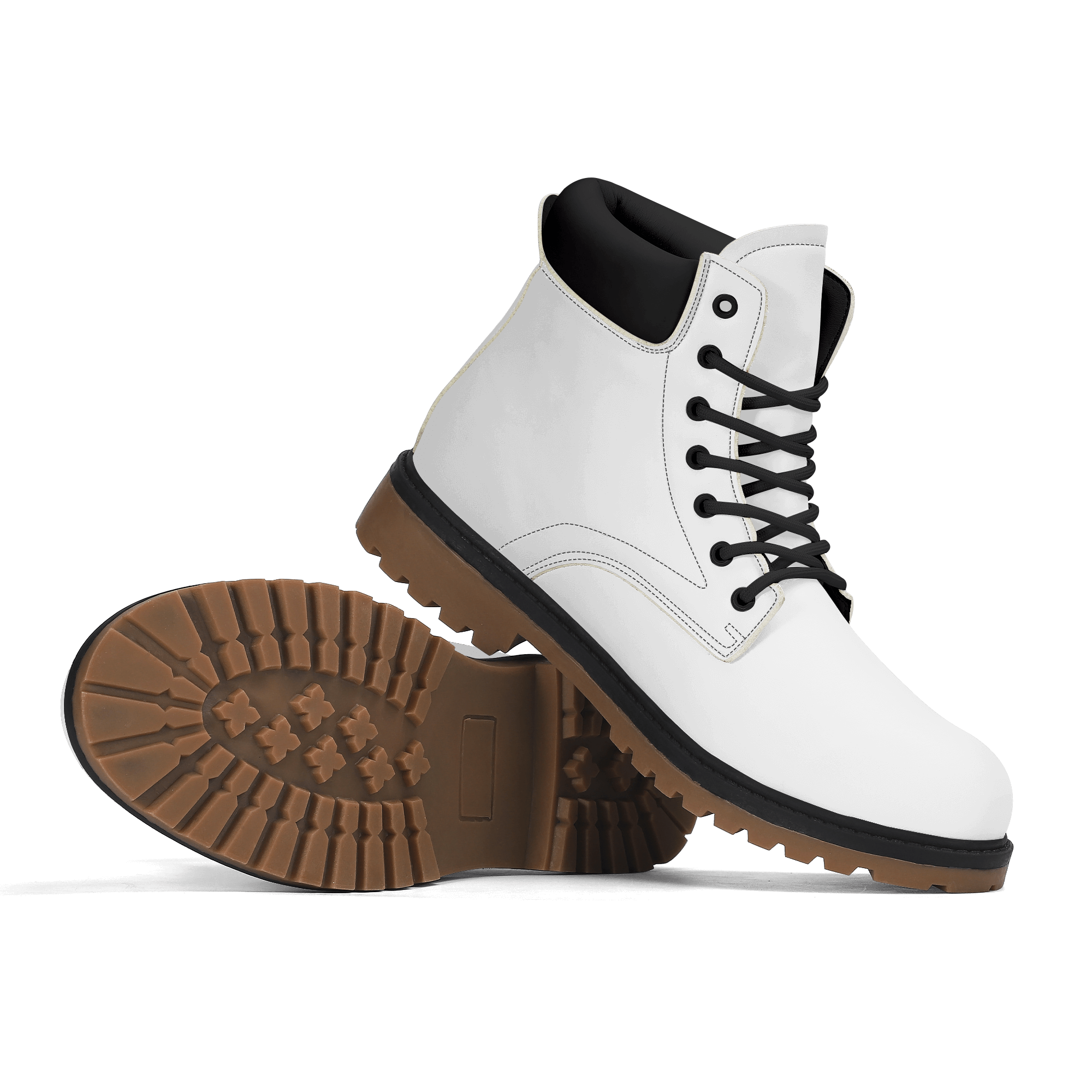 Customizable Leather Boots (Brown Outsole) - Design Your Own | Shoe Zero