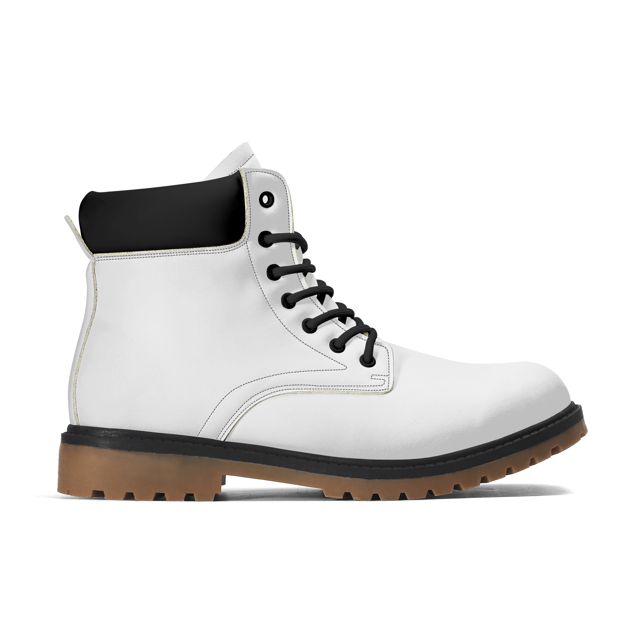 Customizable Leather Boots (Brown Outsole) - Design Your Own | Shoe Zero