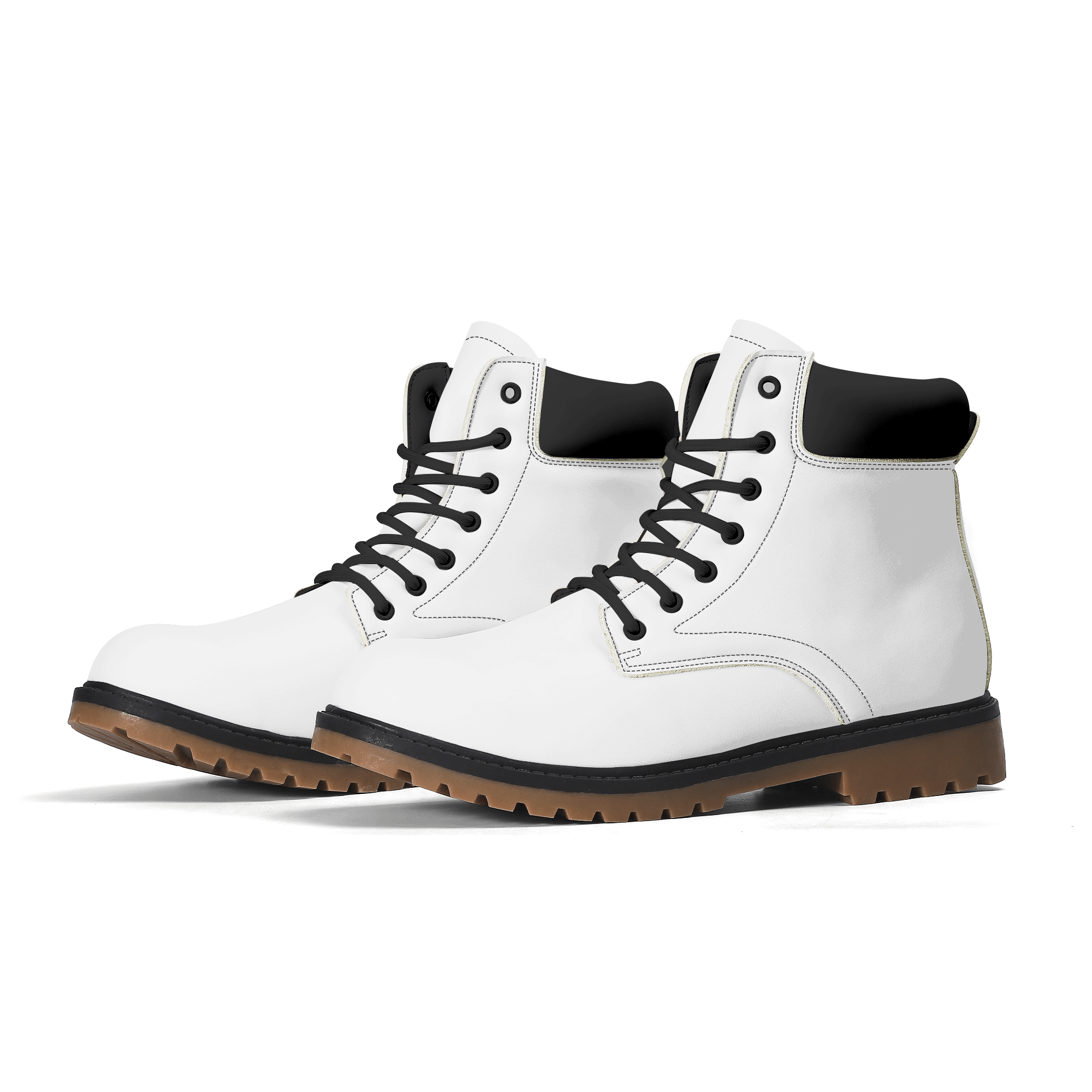 Customizable Leather Boots (Brown Outsole) - Design Your Own | Shoe Zero